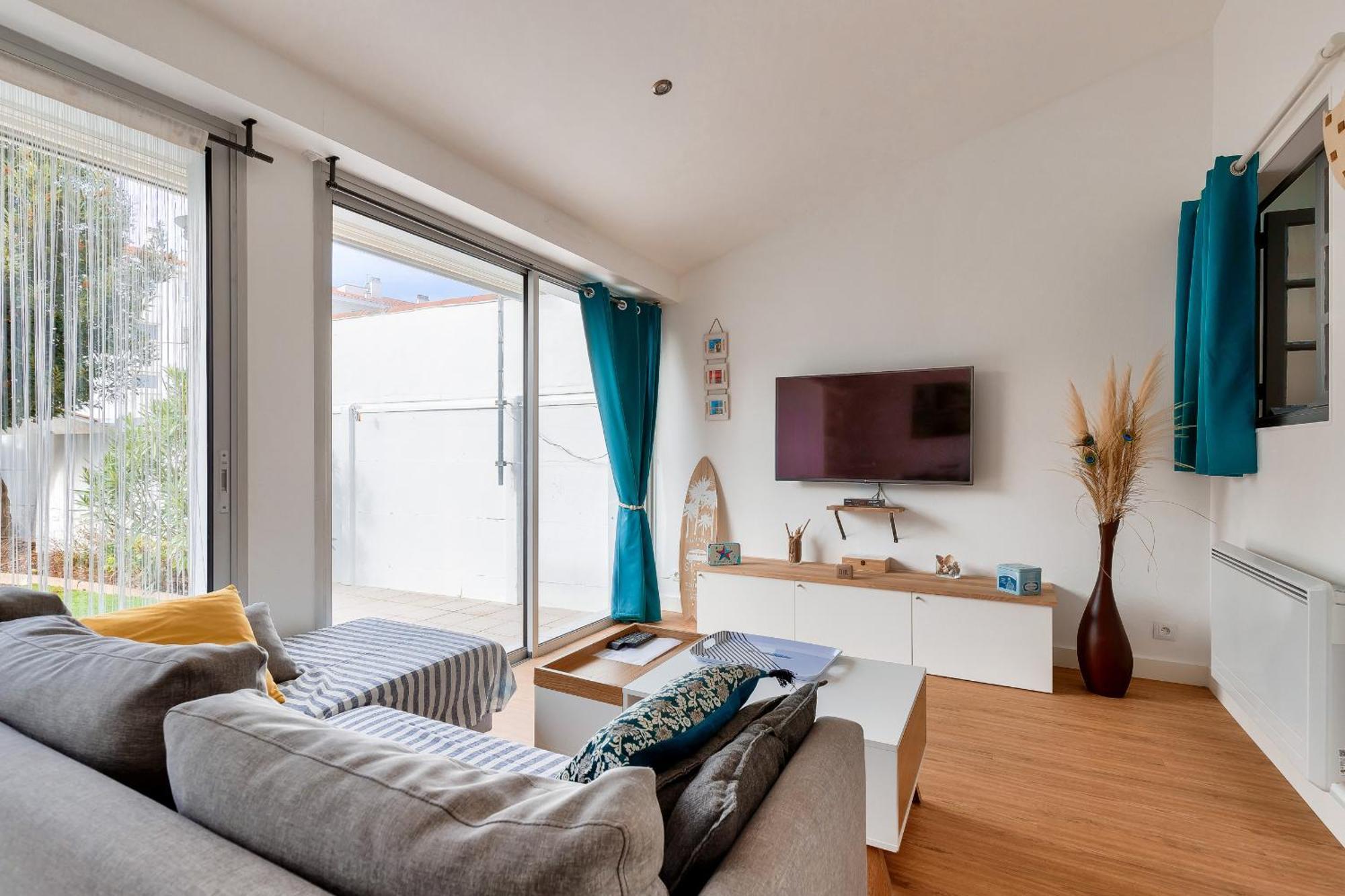 Entre Coeur De Ville Et Plage, Maison Pour 8 Saint-Gilles-Croix-de-Vie Eksteriør bilde