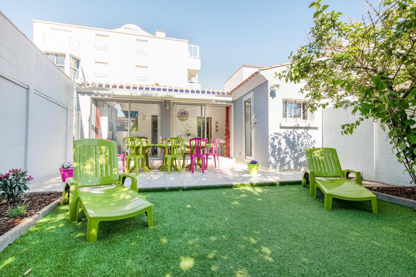 Entre Coeur De Ville Et Plage, Maison Pour 8 Saint-Gilles-Croix-de-Vie Eksteriør bilde